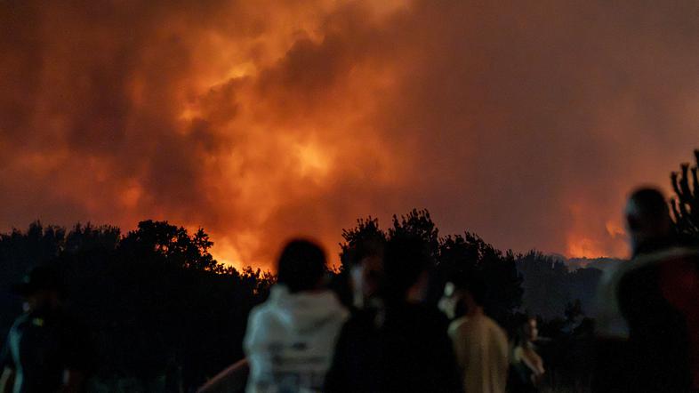 požari ogenj francija španija evakuacija