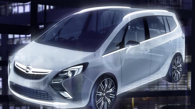 Opel zafira tourer concept