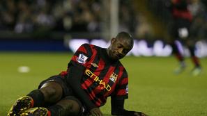 Toure West Bromwich Albion WBA Manchester City Premier League Anglija