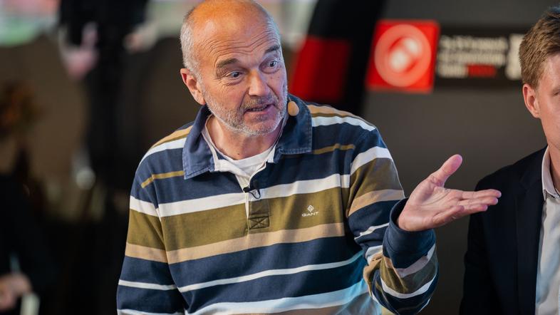 Branko Gregorčič, meteorolog, dogodek zavarovalnice Triglav o vremenskih ekstremih