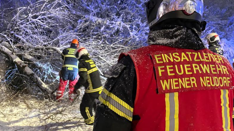 Snežna nevihta v Avstriji