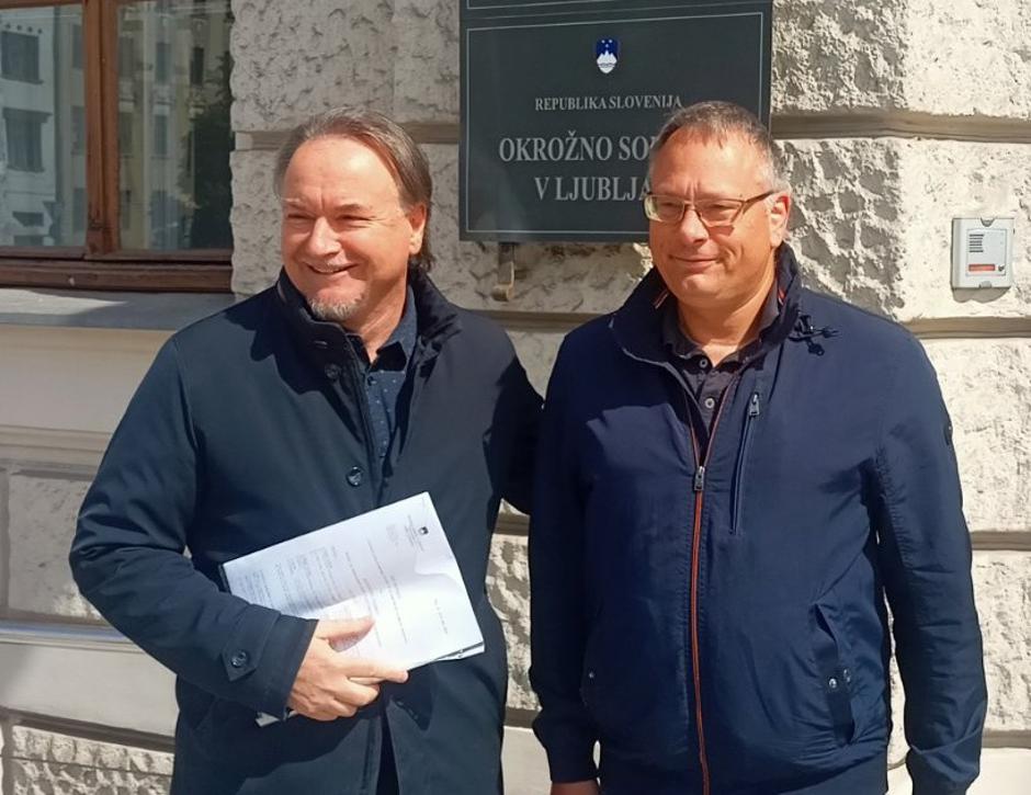 Patrik Greblo, Aljoša Dežman | Avtor: D. M.