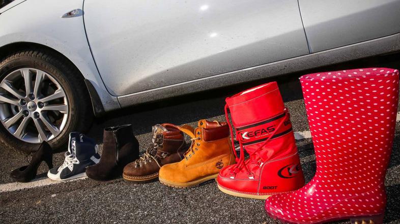 Test: Vpliv obuval na varno vožnjo