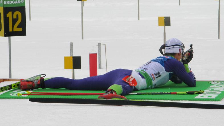 Teja Gregorin je na strelišču izgubila že nekaj lepih uvrstitev. (Foto: sloski.s