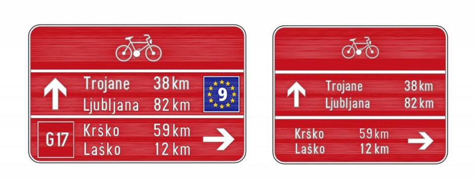 Znak  | Avtor: Ministrstvo za infrastrukturo