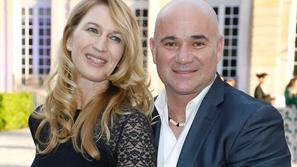 andre agassi, steffi graf