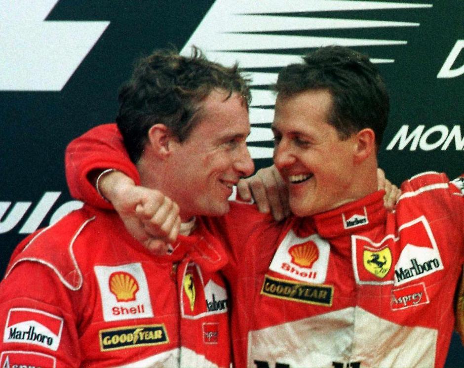 eddie irvine michael schumacher | Avtor: EPA