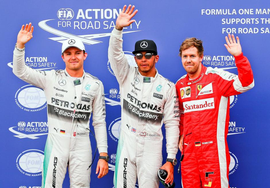 rosberg vettel hamilton | Avtor: EPA