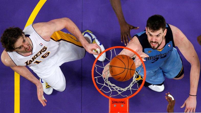 Pau Gasol in Marc Gasol