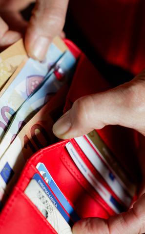 denar, bankovci, gotovina, denarnica