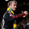 David Beckham AM Milan spet na Old trafford Manchester