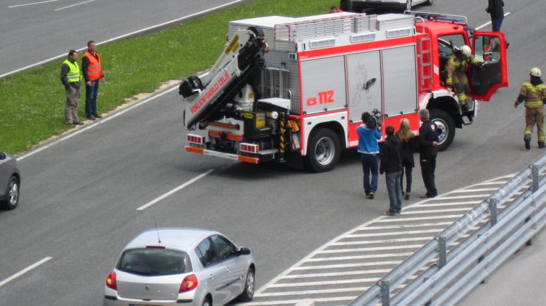 Nesreča na avtocesti (vaja)