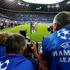 fotografi pokal trofeja Finale Liga prvakov Bayern München Chelsea Allianz Arena