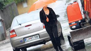 Prve padavine lahko pričakujemo v petek popoldne. (Foto: Nik Rovan)