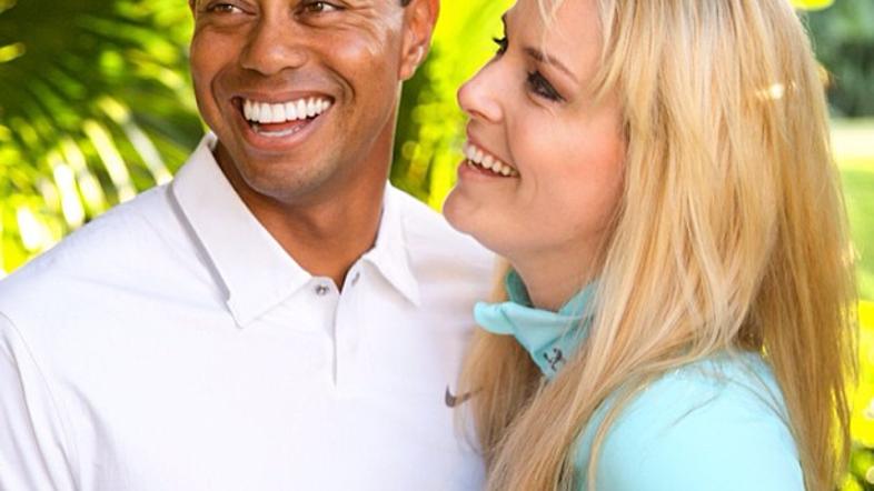 Tiger Woods, Lindsey Vonn par, facebook