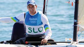 Vasilij Žbogar jadranje finn Rio 2016