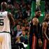 Kevin Garnett, LeBron James in Dwyane Wade