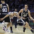 Manu Ginobili (desno) je spet na seznamu poškodovanih.