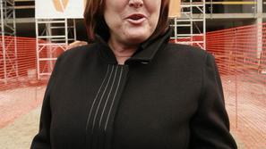 Glavna direktorica družbe Hilda Tovšak je še v četrtek ob predstavitvi gradnje l