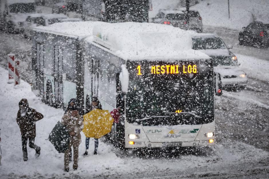 sneg Ljubljana Slovenija | Avtor: Profimedia