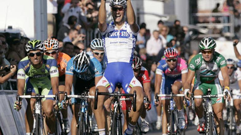 Tom Boonen je bil najspretnejši v ciljnem sprintu.