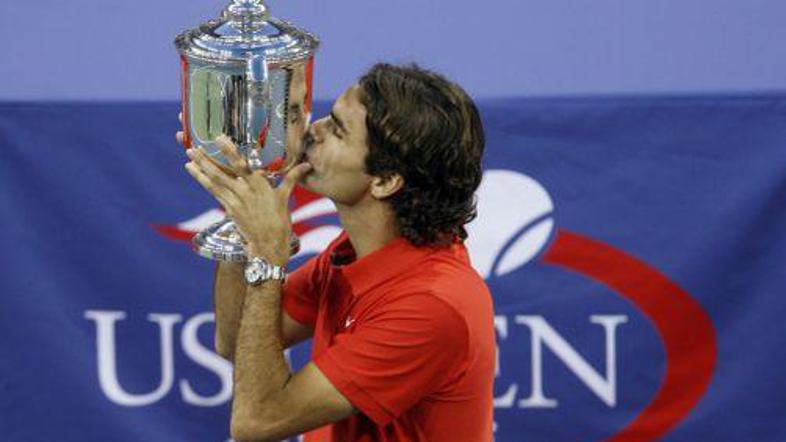 Roger Federer lahko rekordnih 14 naslovov za grand slam Peta Samprasa izenači že