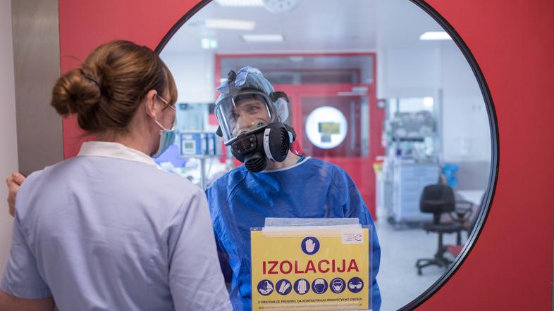 Covid-19, UKC Ljubljana