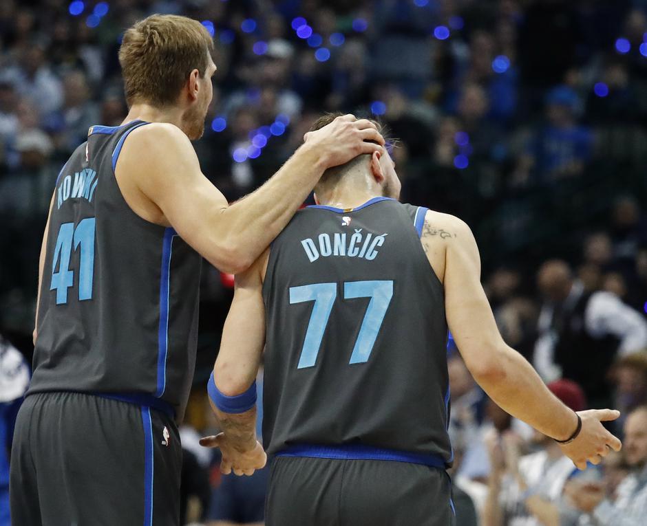 Dirk Nowitzki Luka Dončić | Avtor: Epa