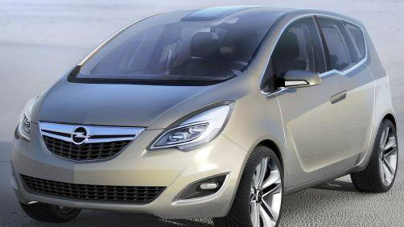 Na splet so pricurljale prve uradne fotografije konceptne opel merive.