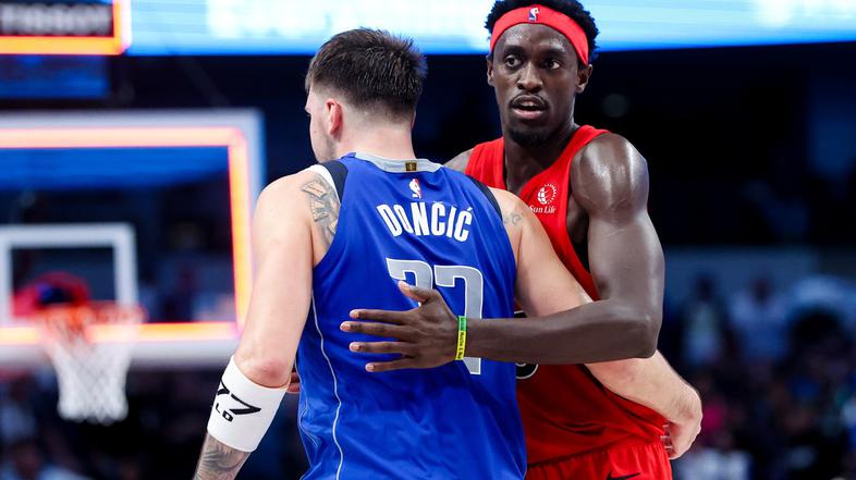 Luka Dončić in Pascal Siakam