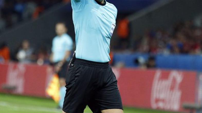 Damir Skomina Euro 2016 Slovaška Rusija