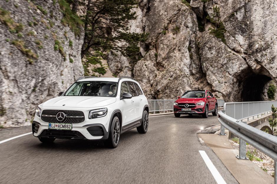 Mercedesova paleta SUV vozil | Avtor: Žiga Intihar