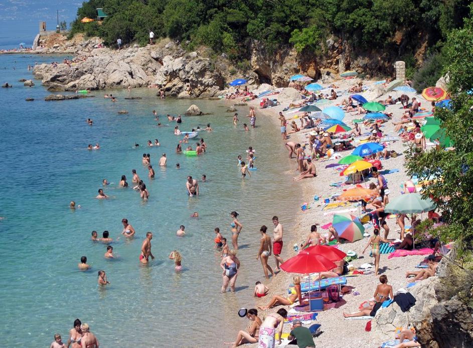 Plaža v Reki