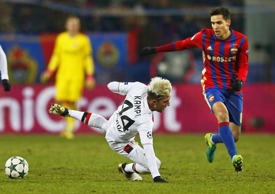 (CSKA Moscow - Bayer Leverkusen) | Avtor: EPA