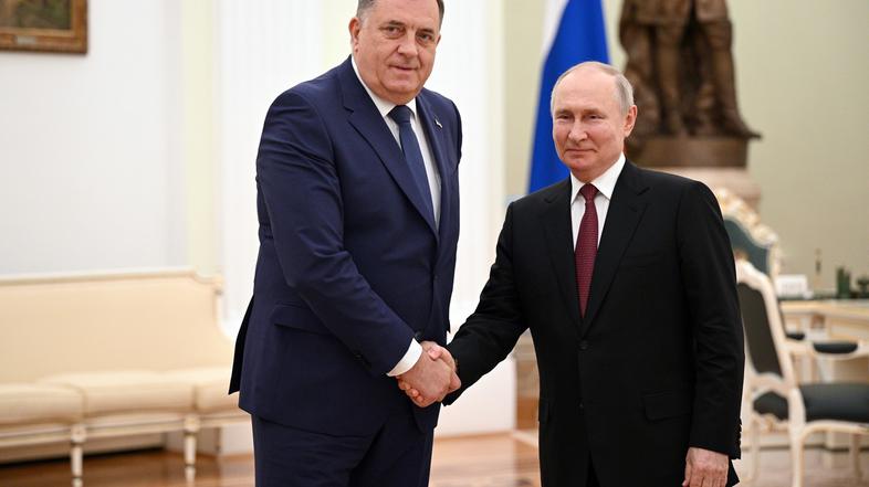 Milorad Dodik Vladimir Putin