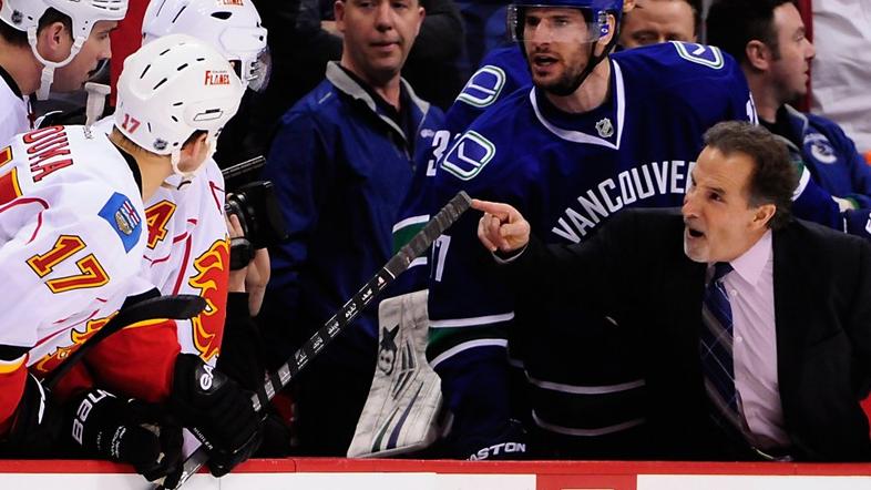 vancouver canucks calgary flames pretep nhl