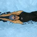 Natalie Coughlin je postavila nov najboljši čas na svetu na 100 metrov hrbtno.