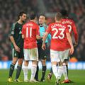 Cakir Giggs Arbeloa Cleverley Welbeck Manchester United Real Madrid Liga prvakov