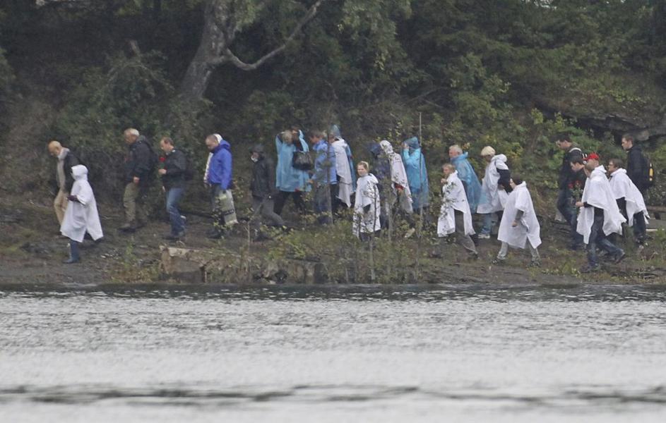Svojci umrlih na otoku Utoya
