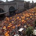 Demonstracije nasprotnikov odcepitve v Barceloni