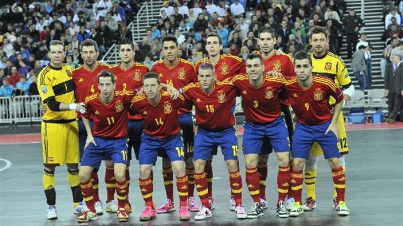 futsal euro 2012 slovenija španija reprezentanca