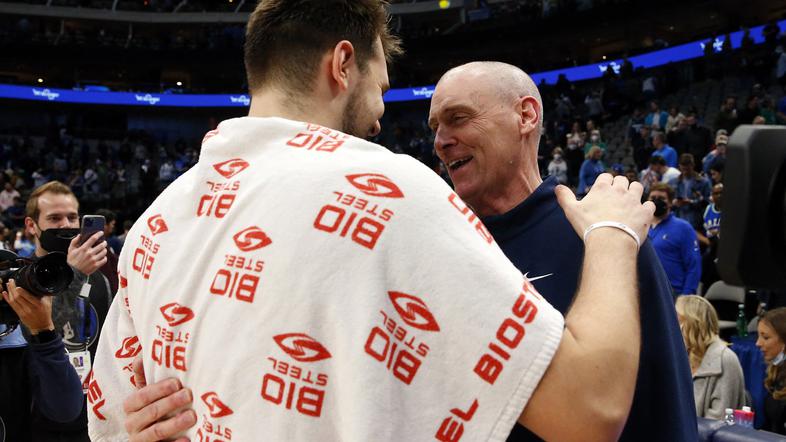 Luka Dončić in Rick Carlisle
