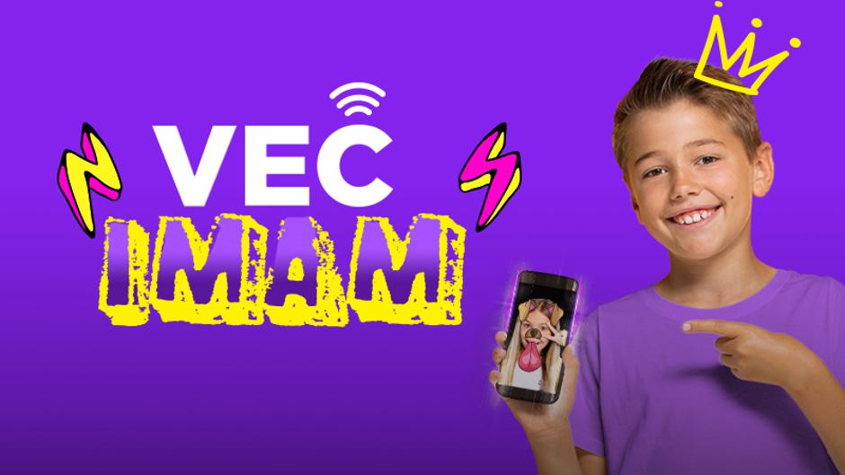 Telemach | Avtor: VEČ IMAM prinaša neomejena sporočila in kar 15 GB prenosa podatkov.