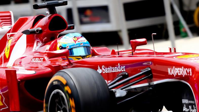 Alonso VN Bahrajna Sakhir Manama trening