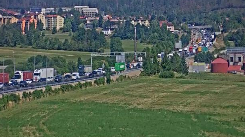 gneča primorska avtocesta