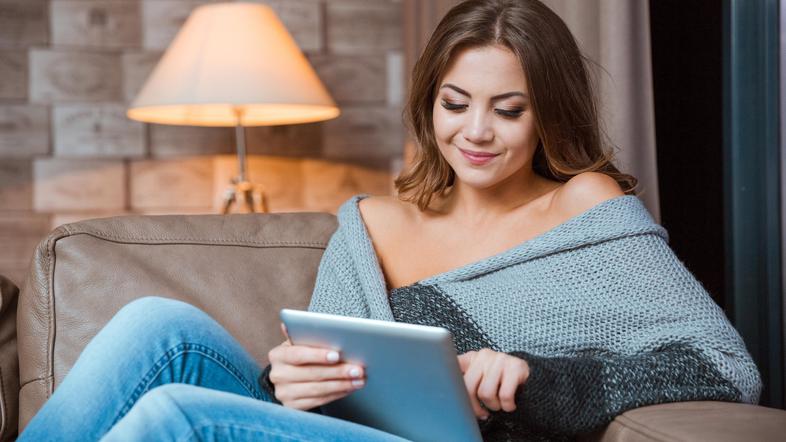 ženska, tablica, bigbang