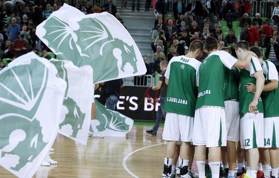 Union Olimpija Fenerbahče Evroliga Stožice zastava zastave Page Omić