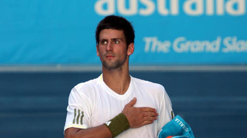 Novak Djoković daje pametne odgovore, skromnost pa ni njegova lastnost.
