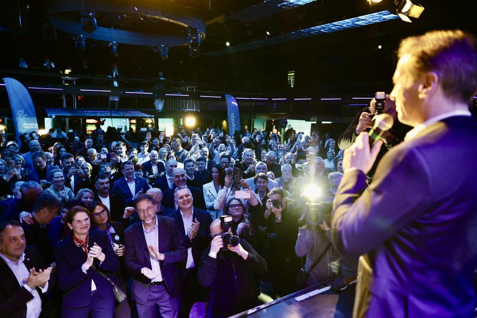 parlamentarne volitve 2026 gibanje svoboda, robert golob | Avtor: Saša Despot