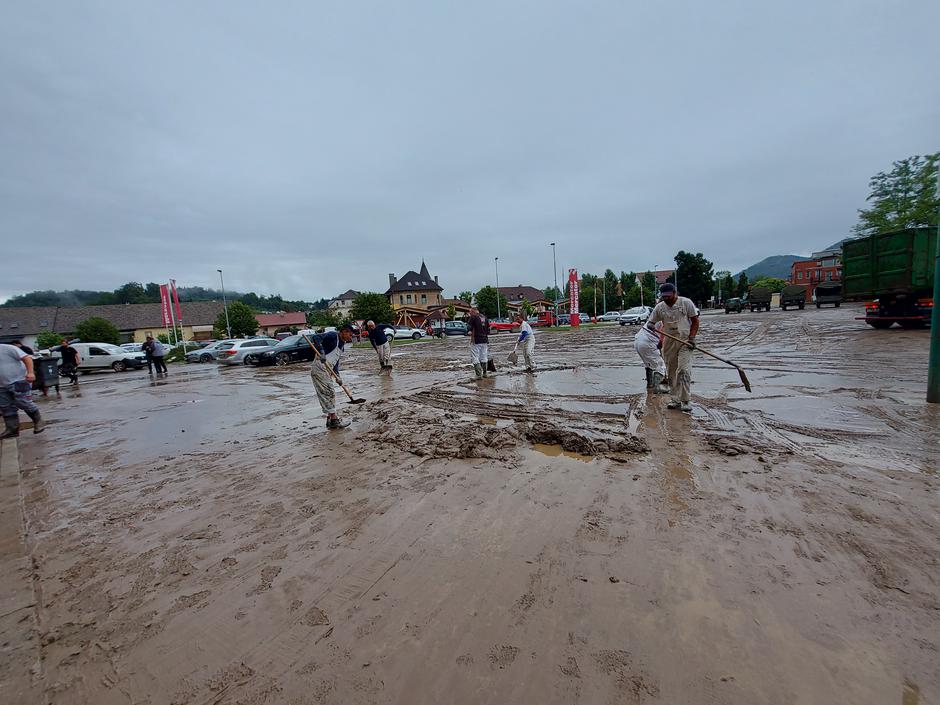 Medvode, poplave | Avtor: M. Ha.